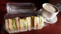 Café y sandwich